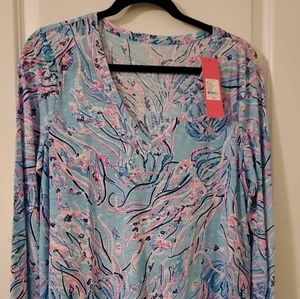 NWT Lilly Pulitzer Etta Long Sleeve